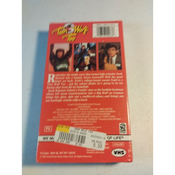 Teen Wolf Too (Two) (VHS, 1988) New And Sealed. See Description. - Picture 2 of 8